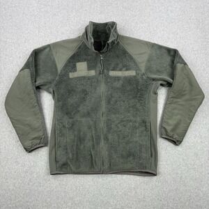 Military Jacket Mens Small Green Cold Weather Fleece Gen III US Army‎ Polartec